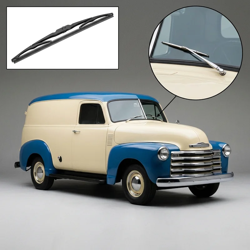 Passenger Side Wiper Blade for Chevrolet C30 Panel (1960 - 1966) - 1